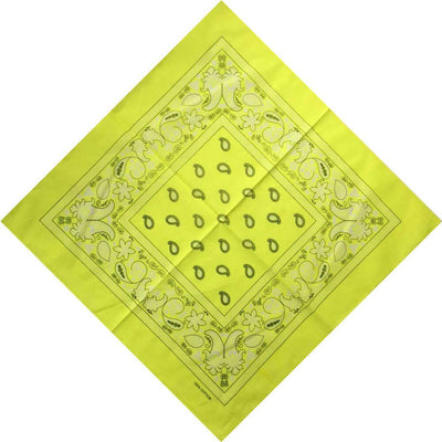 Neon-Yellow-Bandana