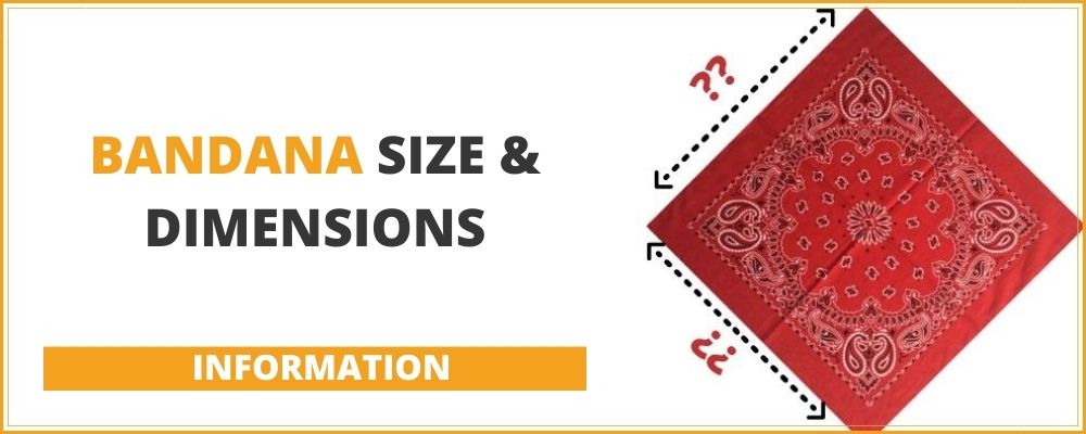 Bandana size & dimensions – RoyalBandana™