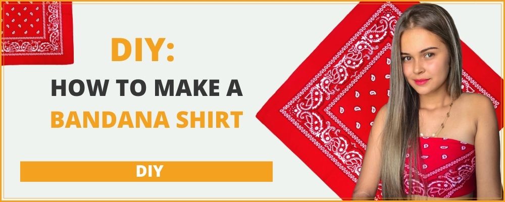 DIY : how to make a bandana shirt