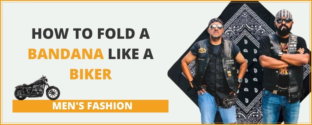 How to fold a bandana like a biker