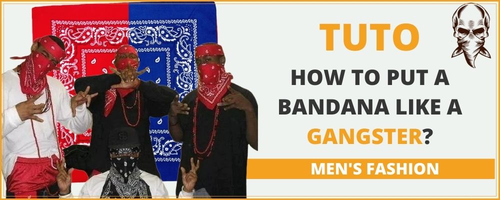 How to put a bandana like a gangster?