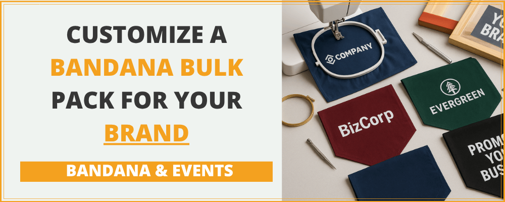 How to Customize a Bandana Bulk Pack for Your Business or Brand