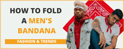 How to fold a men's bandana