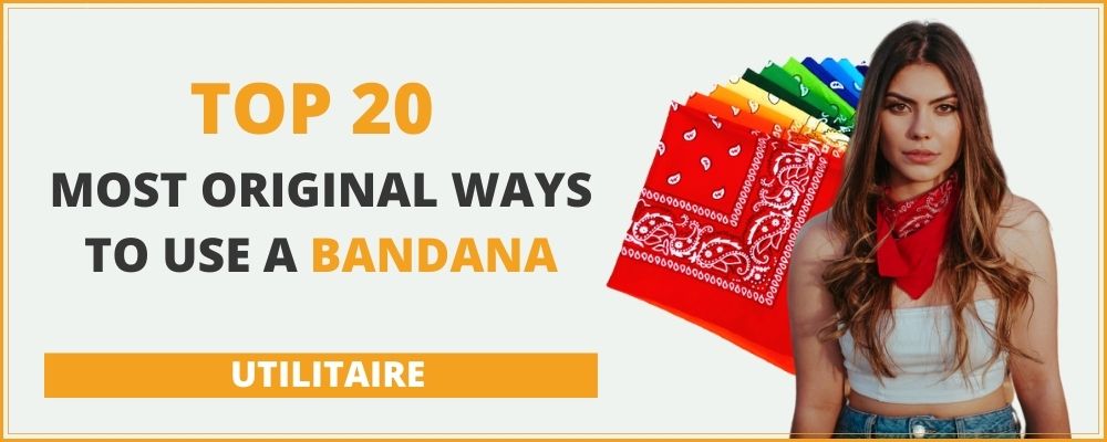 Top 20 : Most Original Ways to Use a Bandana