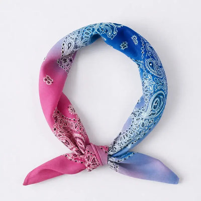 Pink and Blue Bandana