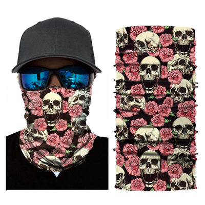 Black-Bandana-With-Roses-style