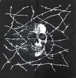 Black-Skull-Bandana-print