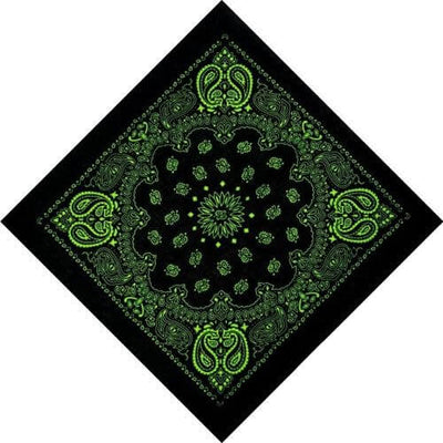 Black-and-Green-Bandana