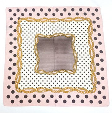 Contemporary-Art-Bandana-pink-silk