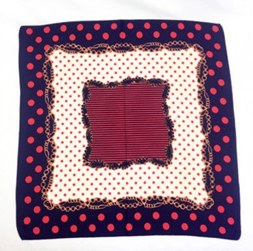 Contemporary-Art-Bandana-red-silk