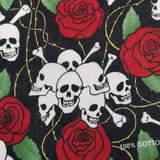 Deadly-Rose-Bandana-skull