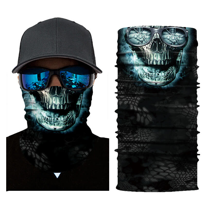 Frosty Skull Bandana | RoyalBandana™