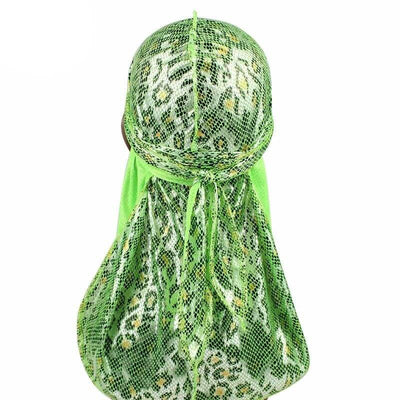 Leopard-Durag-green