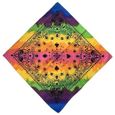 Multicolor-Poker-Bandana