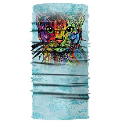 Multicolored-Cat-Bandana