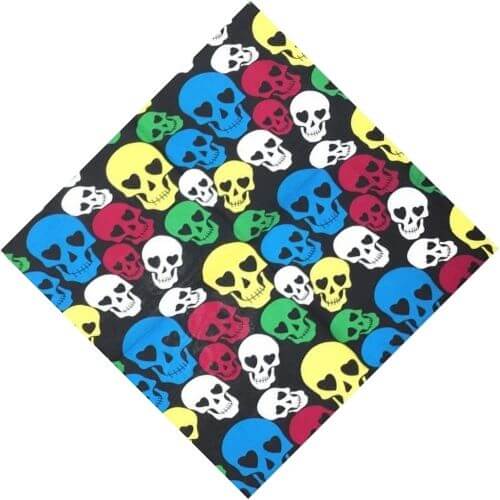 Multicolored-Skull-Bandana