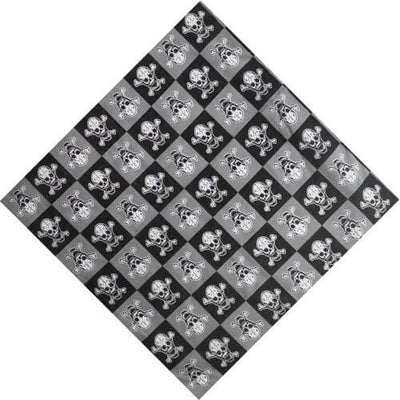 Skull-Chessboard-Bandana