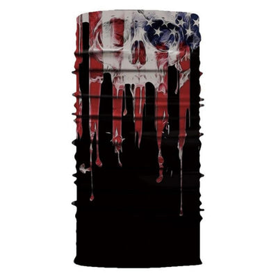Skull-USA-Bandana