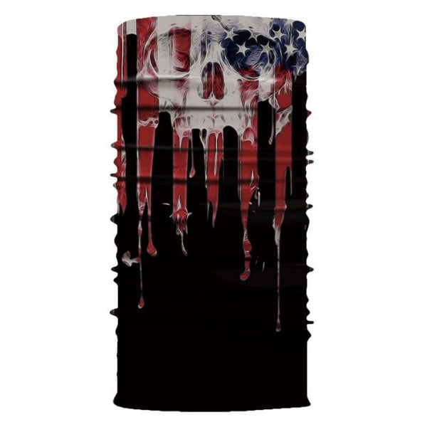 Skull-USA-Bandana