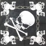 Skull-and-Crossbones-Bandana-print
