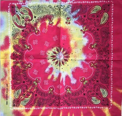 Spiral-Bandana-red