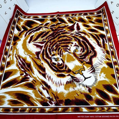 Tiger-Bandana-print